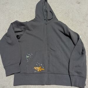 Disney Parks Magic Kingdom gray hooded full zip sweatshirt jacket Size XL